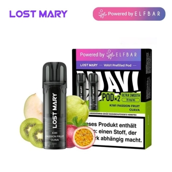 Lost Mary Wavi - Kiwi Passionsfruit Guava - Prefilled Pod 2ml/ Stück